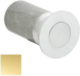 Ives DP13 polished brass threshold dust proof strike