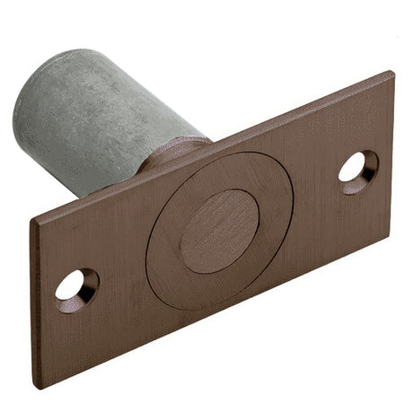 Ives DP210B threshold dust proof strike in satin stainless, additional view