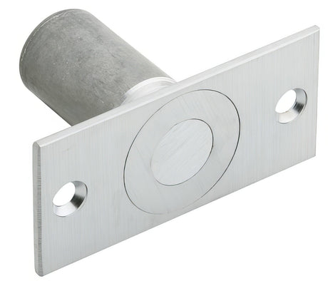 Ives DP226D threshold dust proof strike in satin stainless, additional view