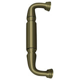 Deltana DP2574U5 antique brass door pull