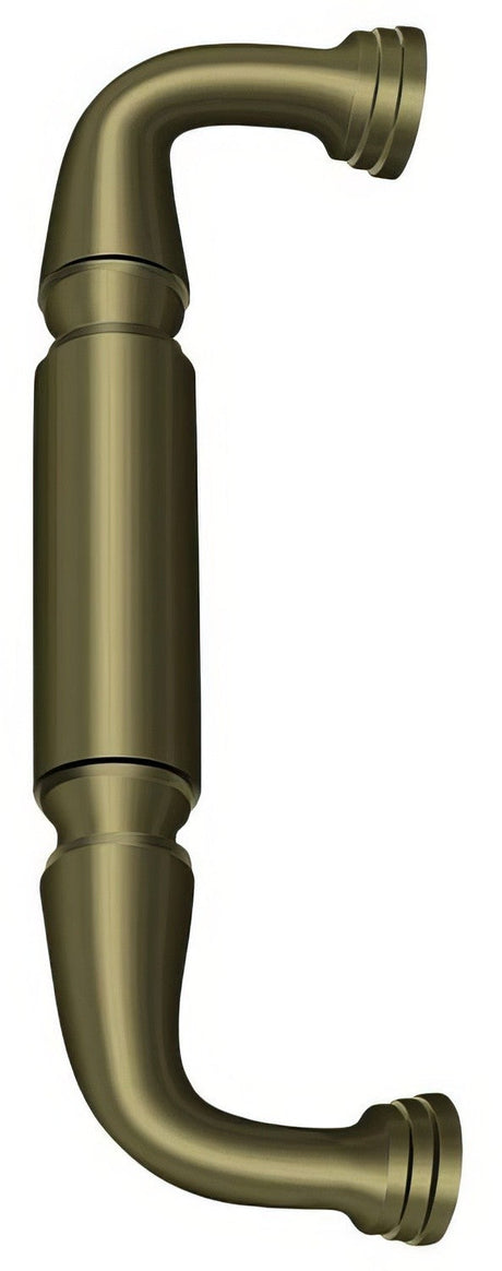 Deltana DP2574U5 antique brass door pull