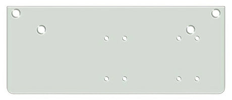 Deltana DP4041P-WHITE white door closer drop plate