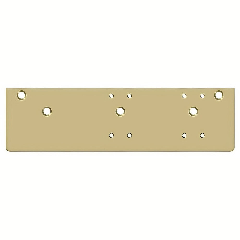 Deltana DP4041S-GOLD gold door closer drop plate