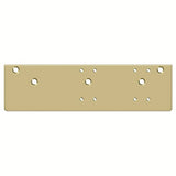 Deltana DP4041S-GOLD gold door closer drop plate