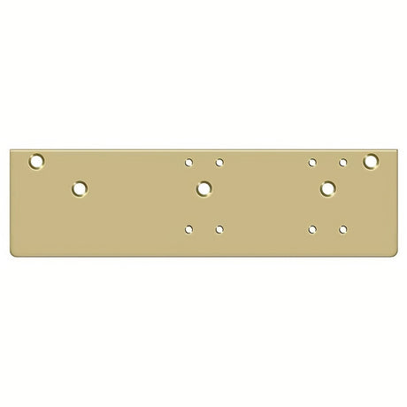 Deltana DP4041S-GOLD gold door closer drop plate