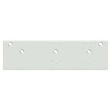 Deltana DP4041S-WHITE white door closer drop plate