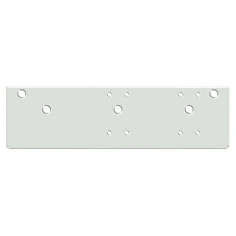 Deltana DP4041S-WHITE white door closer drop plate