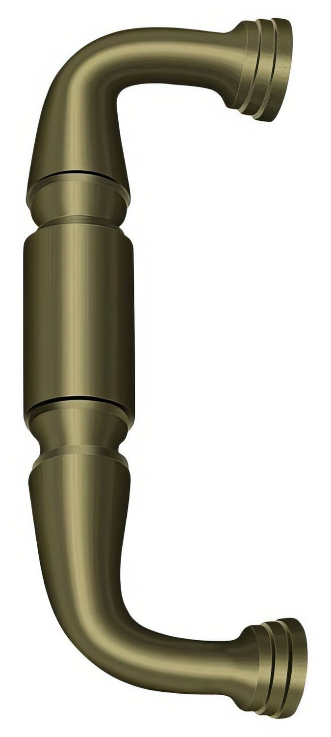 Deltana DP675U5 antique brass door pull