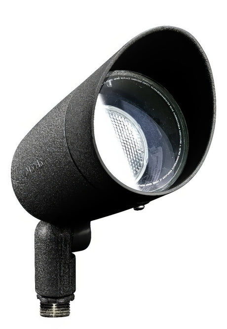 Dabmar Lighting DPR20-L7-50K-B-HOOD black directional spotlight