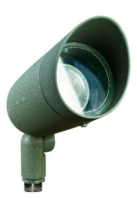 Dabmar Lighting DPR20-L7-50K-G-HOOD green directional spotlight