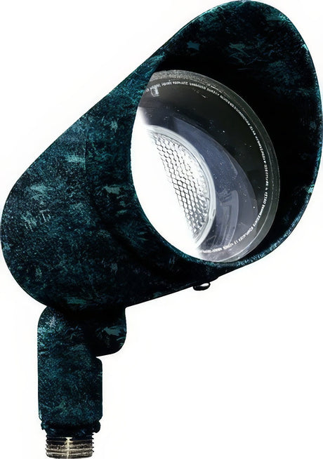 Dabmar Lighting DPR20-L7-50K-VG-HOOD verde green directional spotlight