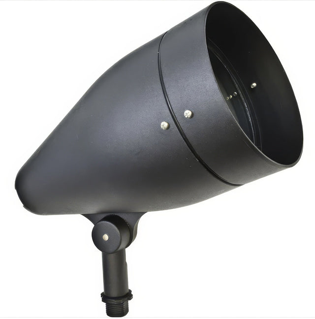 Dabmar Lighting DPR38-L25F-64K-B-GL black directional spotlight