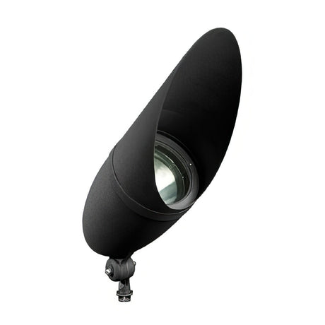 Dabmar Lighting DPR41-B-HOOD black directional spotlight