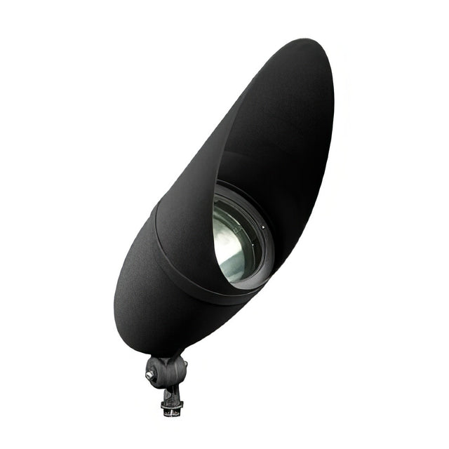 Dabmar Lighting DPR41-B-HOOD black directional spotlight