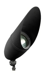 Dabmar Lighting DPR41-L12-RGBW-B-HOOD black directional spotlight
