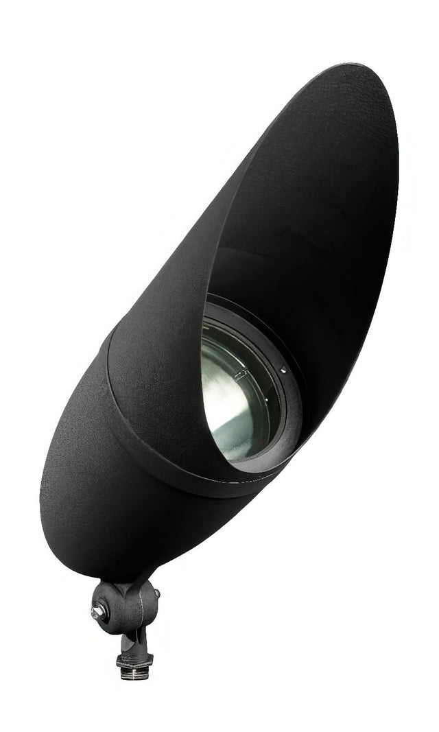 Dabmar Lighting DPR41-L12-RGBW-B-HOOD black directional spotlight