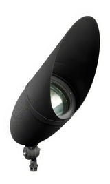 Dabmar Lighting DPR41-L15-RGBW-B-HOOD black directional spotlight