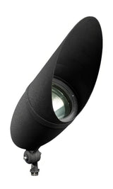 Dabmar Lighting DPR41-L25S-64K-B-HOOD black directional spotlight