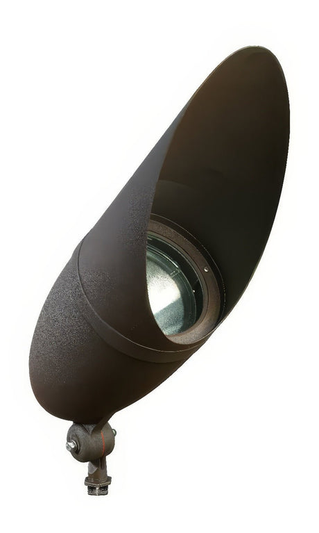 Dabmar Lighting DPR41-L25S-64K-BZ-HOOD bronze directional spotlight