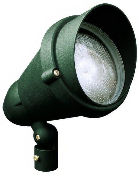 Dabmar Lighting DPR42-L15-RGBW-G-HOOD green directional spotlight