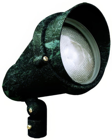 Dabmar Lighting DPR42-L25F-64K-VG-HOOD verde green directional spotlight