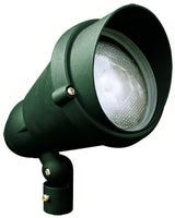 Dabmar Lighting DPR42-L25S-27K-G-HOOD green directional spotlight