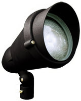 Dabmar Lighting DPR42-L25S-64K-B-HOOD black directional spotlight