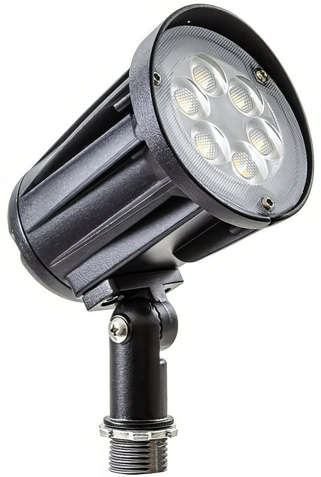 Dabmar Lighting DPR49-LB15F-40K-B black flood light