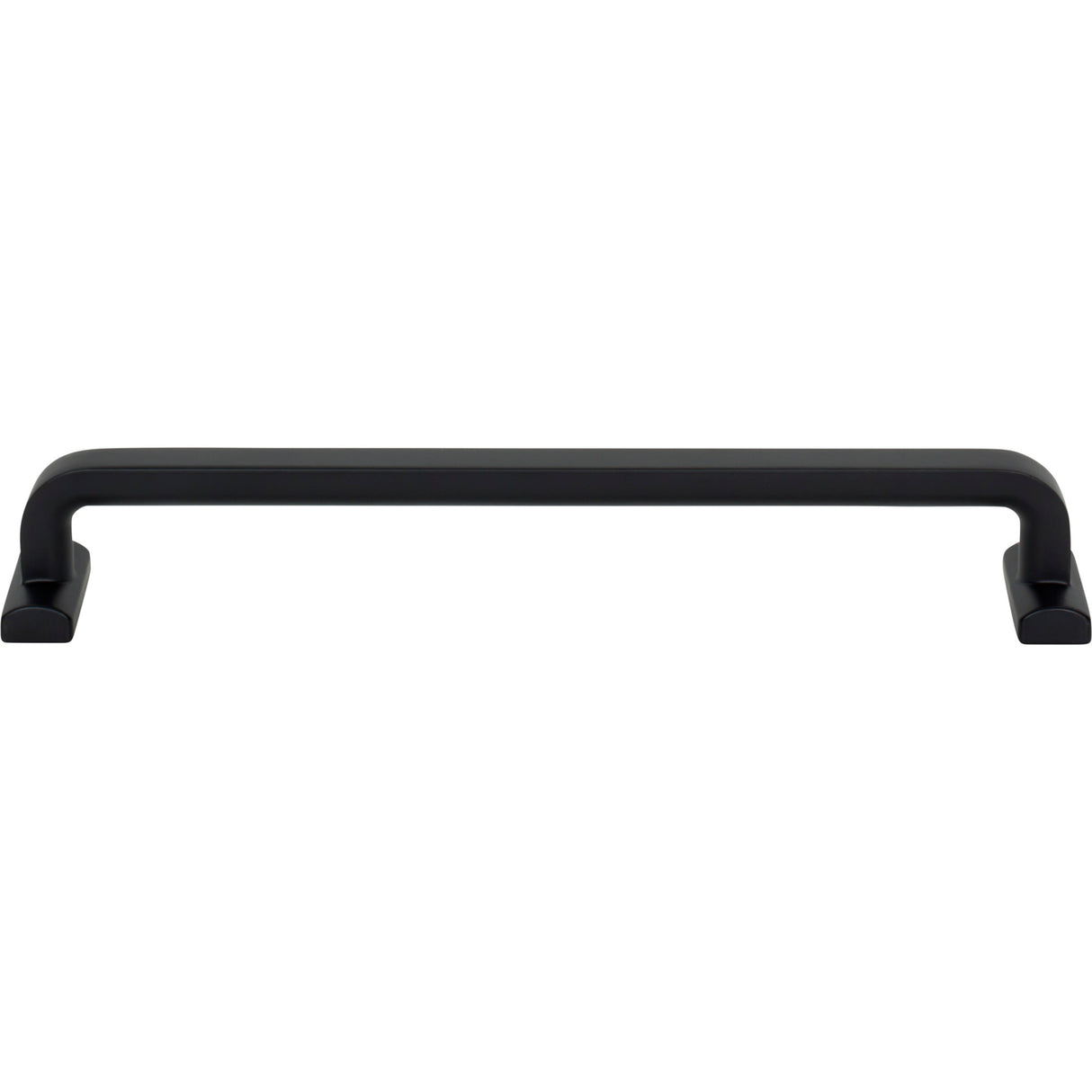 Top Knobs TK3165BLK Harrison 7 9/16" Center to Center Bar Pull Flat Black