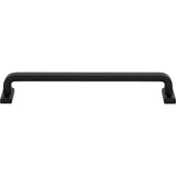 Top Knobs TK3165BLK Harrison 7 9/16" Center to Center Bar Pull Flat Black