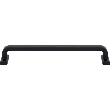 Top Knobs TK3165BLK Harrison 7 9/16" Center to Center Bar Pull Flat Black