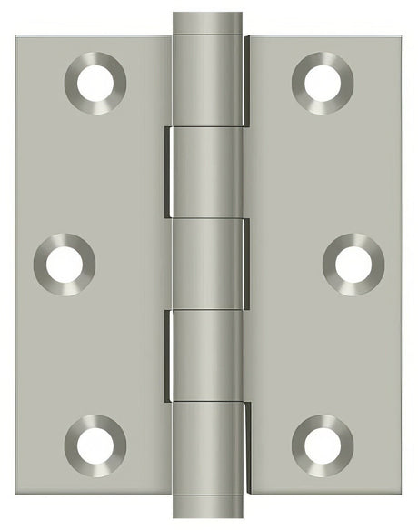 Deltana DSB3025U15 door hinge in satin stainless, additional view