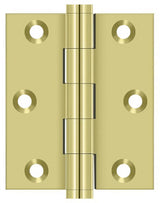 Deltana DSB3025U3 bright brass door hinge