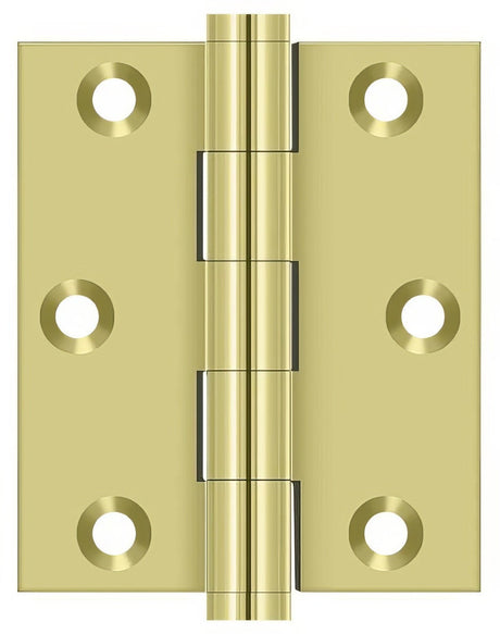 Deltana DSB3025U3 bright brass door hinge
