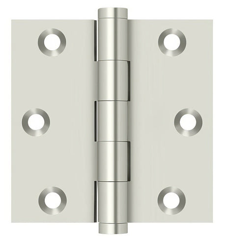 Deltana DSB314 polished nickel door hinge