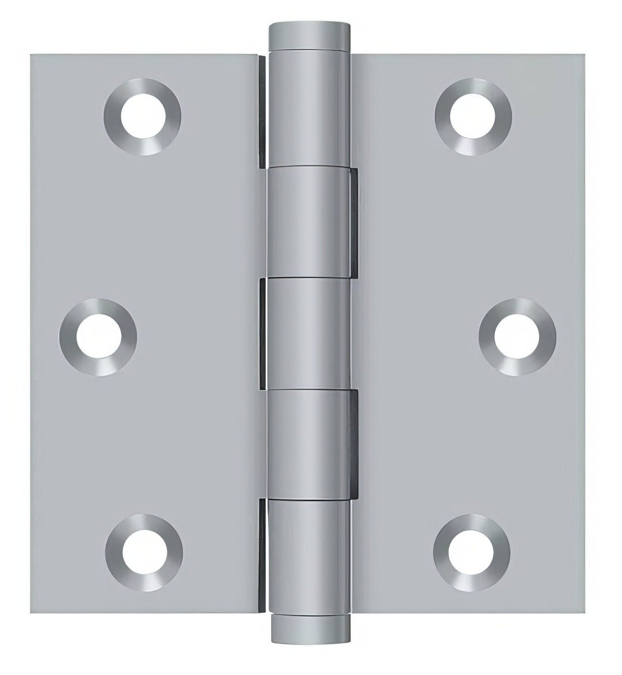Deltana DSB326D satin chrome door hinge
