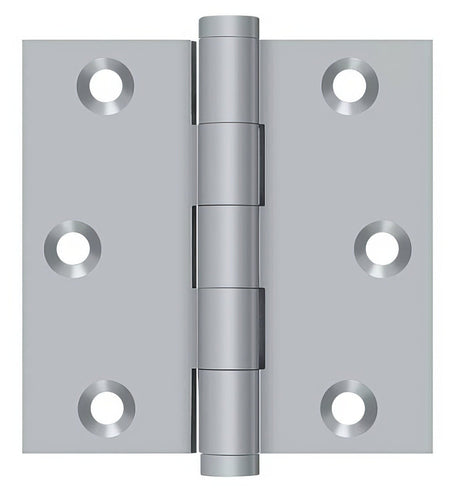Deltana DSB326D satin chrome door hinge