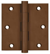 Deltana DSB3510BR bronze rust door hinge