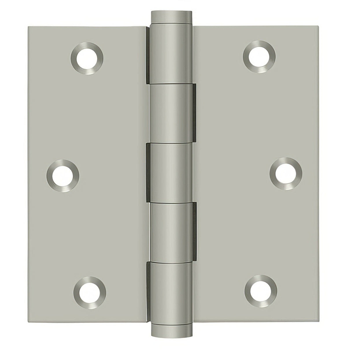 Deltana DSB3515-R satin nickel door hinge