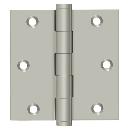 Deltana DSB3515A door hinge in satin stainless, additional view