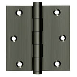 Deltana DSB3515A-R antique nickel door hinge