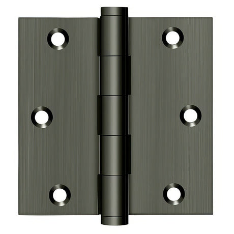 Deltana DSB3515A-R antique nickel door hinge