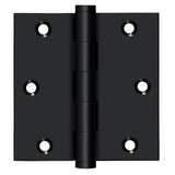 Deltana DSB3519-R paint black door hinge