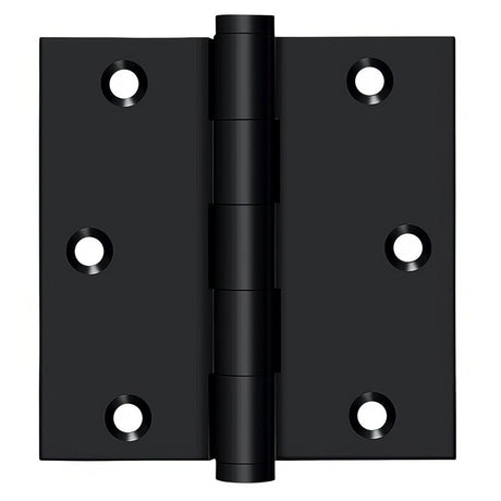 Deltana DSB3519-R paint black door hinge