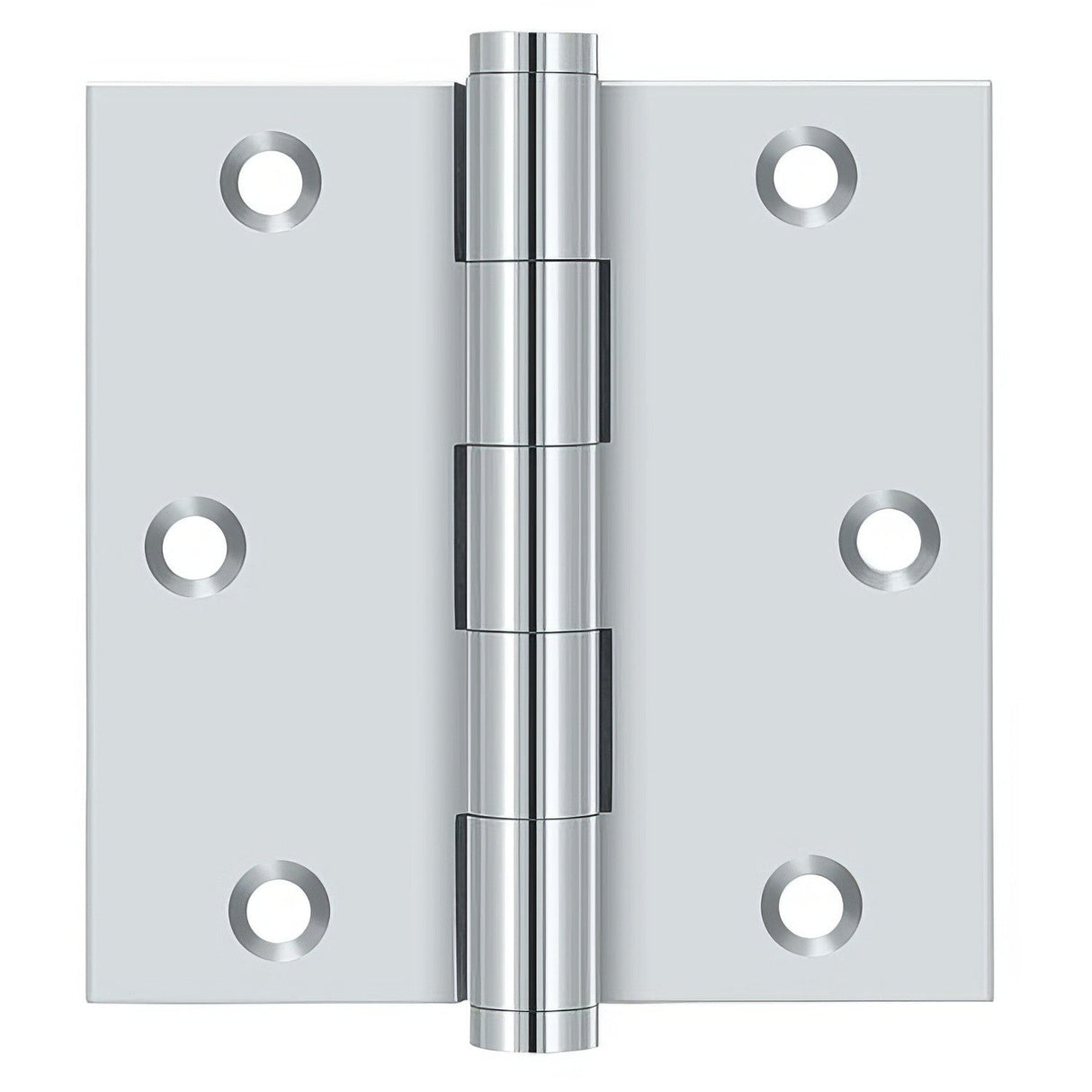 Deltana DSB3526-R chrome door hinge