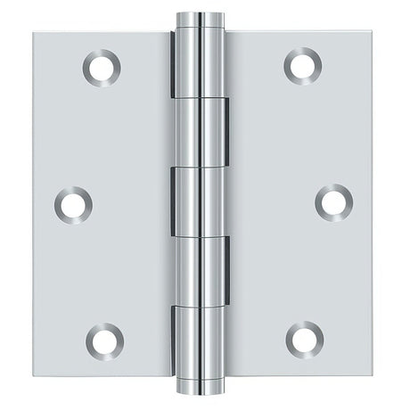 Deltana DSB3526D door hinge in satin stainless, additional view