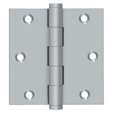 Deltana DSB3526D-R brushed chrome door hinge