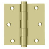 Deltana DSB353-UNL unlaquered door hinge