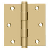 Deltana DSB354 satin brass door hinge