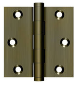 Deltana DSB35 antique brass door hinge